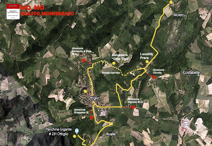Mappa di Moleto